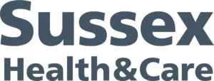 Logo of the Sussex Health & Care Partnership