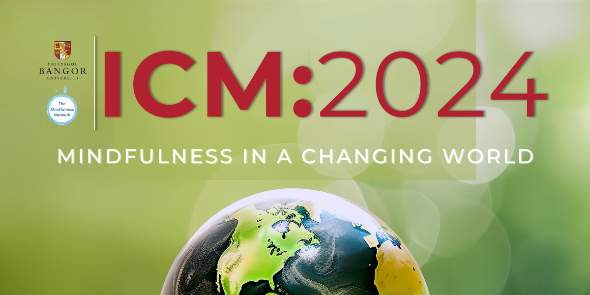 Photo of world, part of branding for the International Conference on Mindfulness 2024