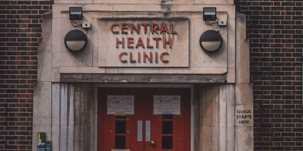 Image of doctor surgery looking a bit delapidated